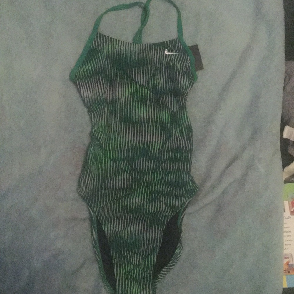 Nike one piece racing suit size 28/ girl 12